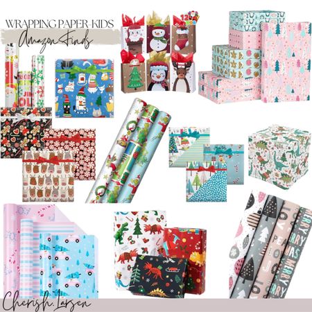 The cutest wrapping paper for kids. Amazon finds for Christmas! 🎅

#LTKkids #LTKfamily #LTKHoliday