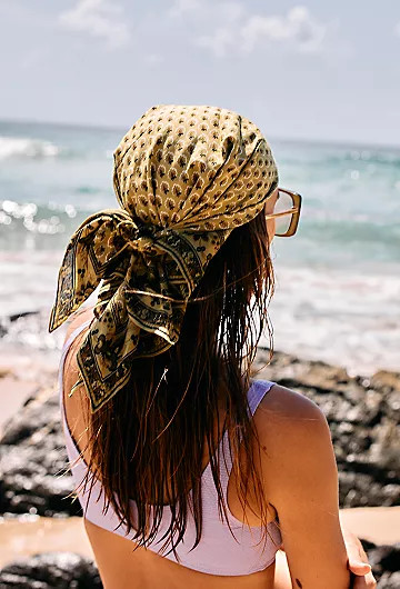 Lotus Paisley Print Bandana | Free People (Global - UK&FR Excluded)