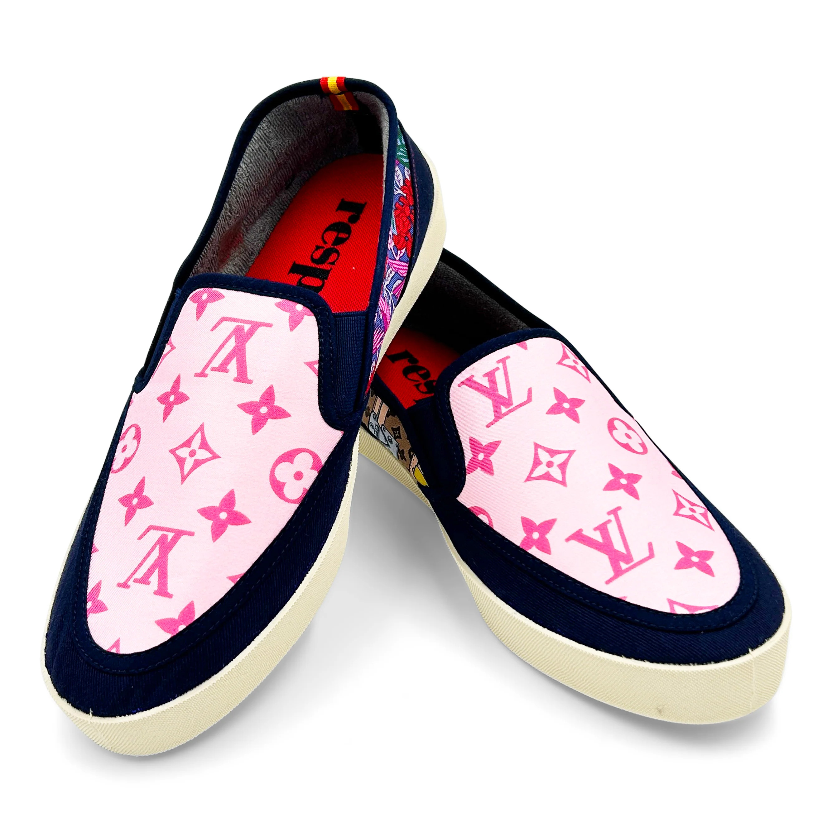 LOUIS ENTASSER Pink Sport Loafer | Respoke