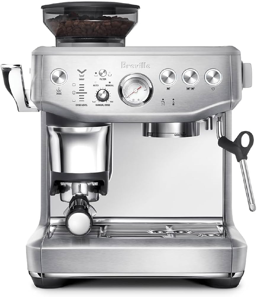Breville Barista Express Impress Espresso Machine BES876BSS, Brushed Stainless Steel | Amazon (US)