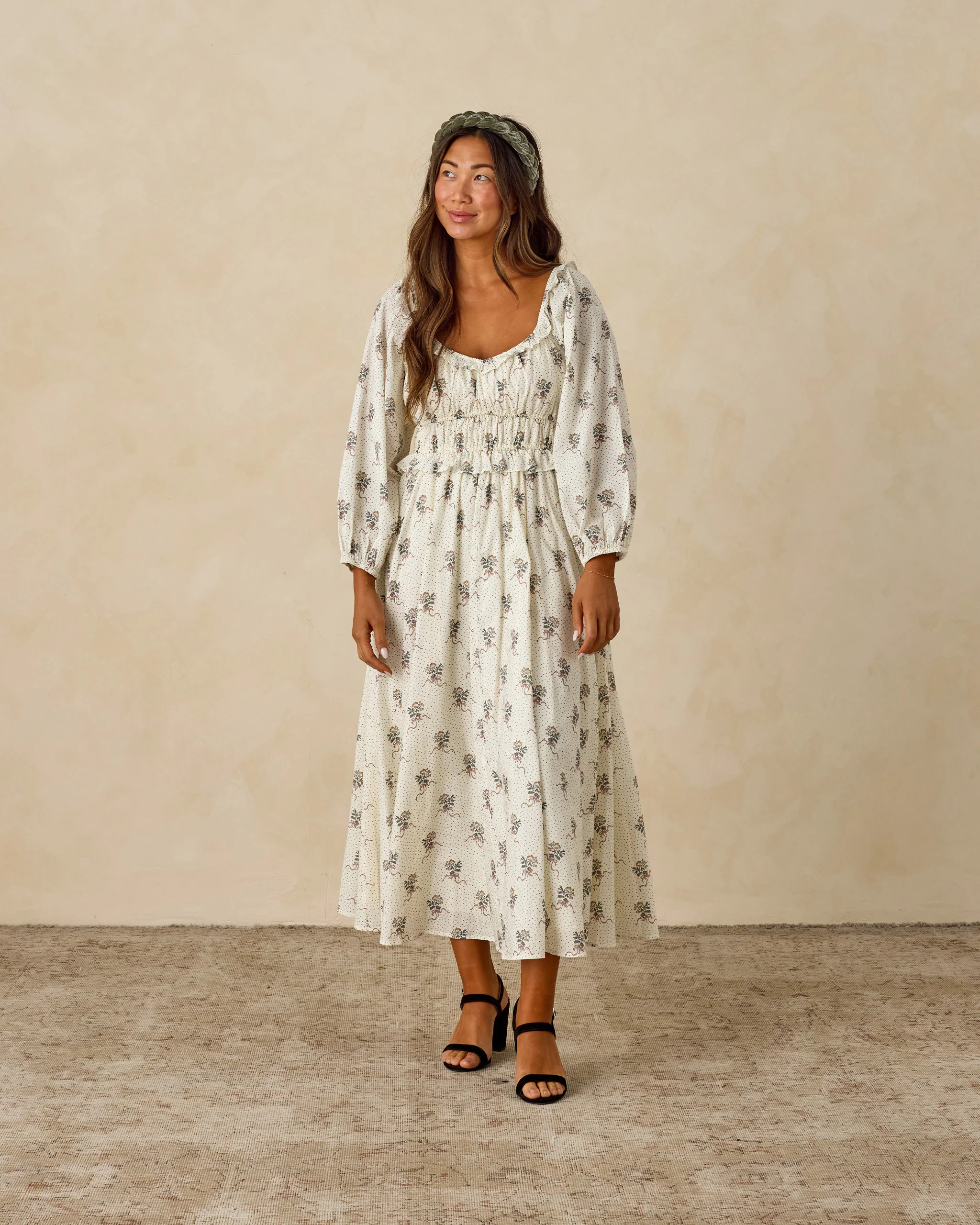 Junie Dress | Vintage Marigold | Rylee + Cru