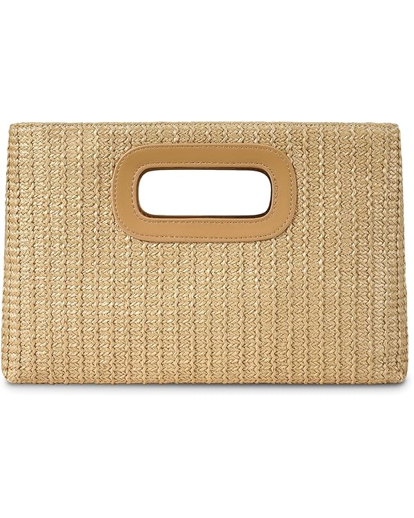 Top Handle Clutch Handbags for Women, Evening Handbag Shoulder Crossbody Purse with Gold Chain | Amazon (US)