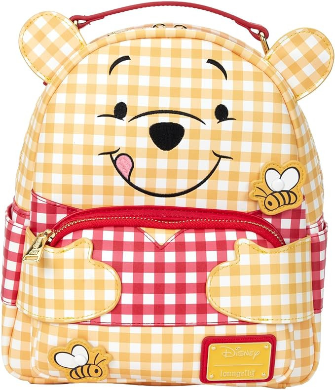 Loungefly DisneyWinnie The Pooh Gingham Mini Backpack | Amazon (US)