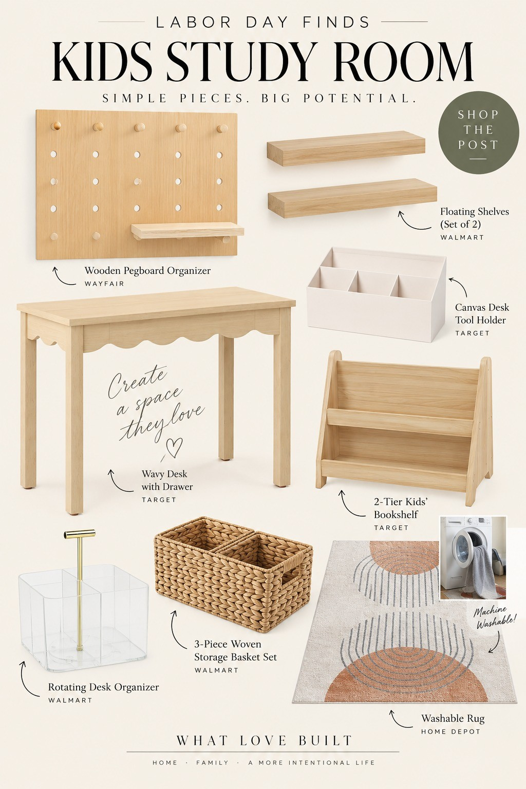 Study room finds I’m loving 🤎 A mix of functional organization, warm wood tones and simple pieces that make a kids’ workspace feel a little more put together. Sharing some of my favorite finds for creating a study space that works just as good as it looks!#KidsStudyRoom #StudyRoomIdeas #KidsRoomDecor #HomeOrganization #StudySpace #HomeDecorFinds #OrganizationIdeas

#LTKHome #LTKSaleAlert #LTKHome #LTKKids