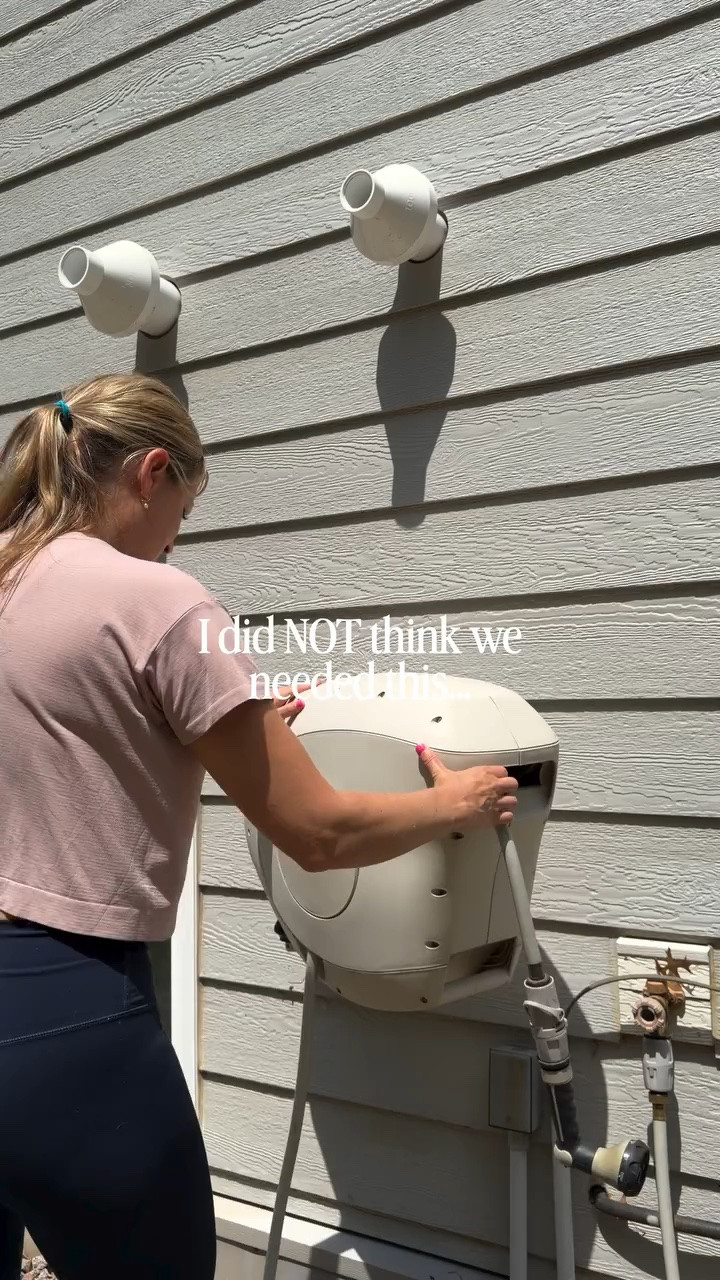 Comment HOSE for the link + FOLLOW for more genius home finds! 👏

I have two different styles on each side of my house and they both work incredibly well! No more winding up that bright green hose anymore! 

#summerfinds #retractablehose #gardeninspo #amazonfinds