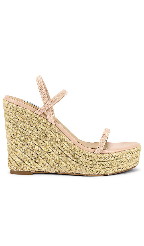 Steve Madden Skylight Wedge in Beige. - size 8 (also in 10,6,6.5,7.5,8.5,9,9.5) | Revolve Clothing (Global)