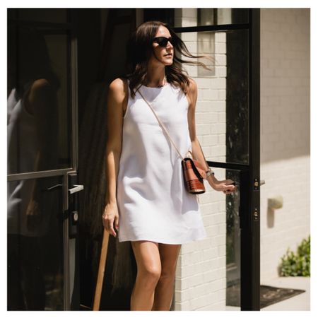 This white reformation shift dress is so good! Runs a little big! I went with the size 4. It’s the perfect white dress for vacation too

#LTKFind #LTKstyletip #LTKtravel