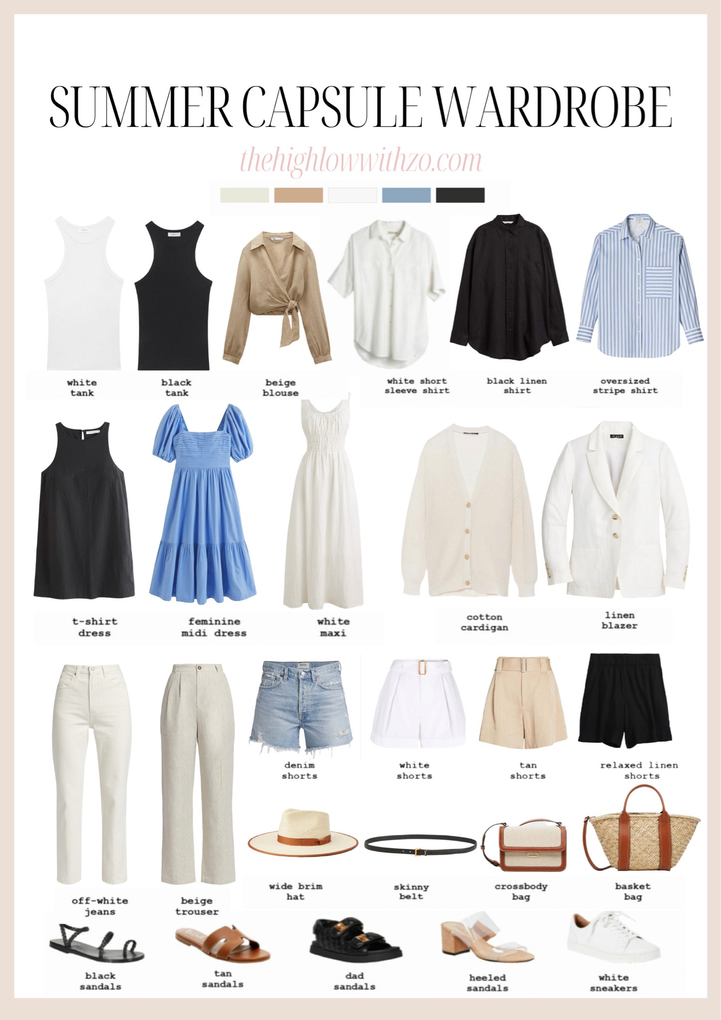 My Dream Summer Capsule Wardrobe Roundup! 

#LTKSeasonal #LTKFind #LTKstyletip