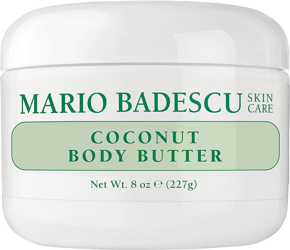 Mario Badescu Coconut Body Butter for All Skin Types | Body Moisturizer for Smooth and Radiant Sk... | Amazon (US)