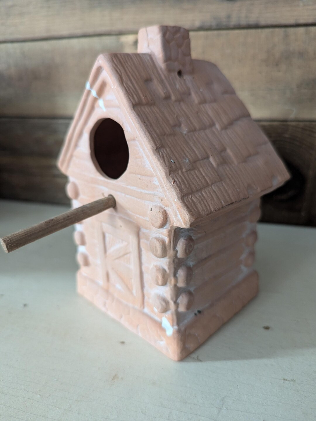 Vintage Terracotta Bird House | Etsy (US)