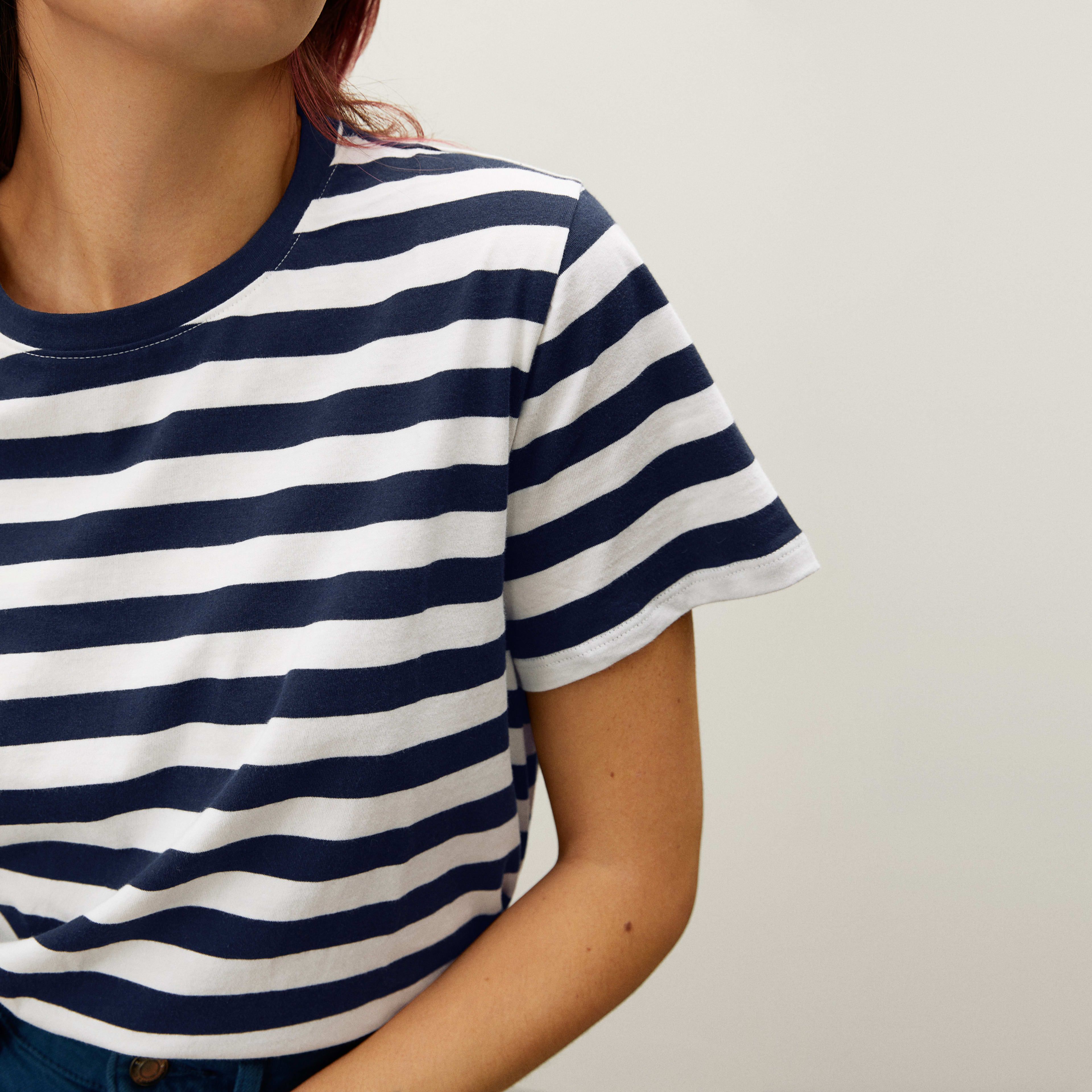 The Organic Cotton Box-Cut Tee | Everlane