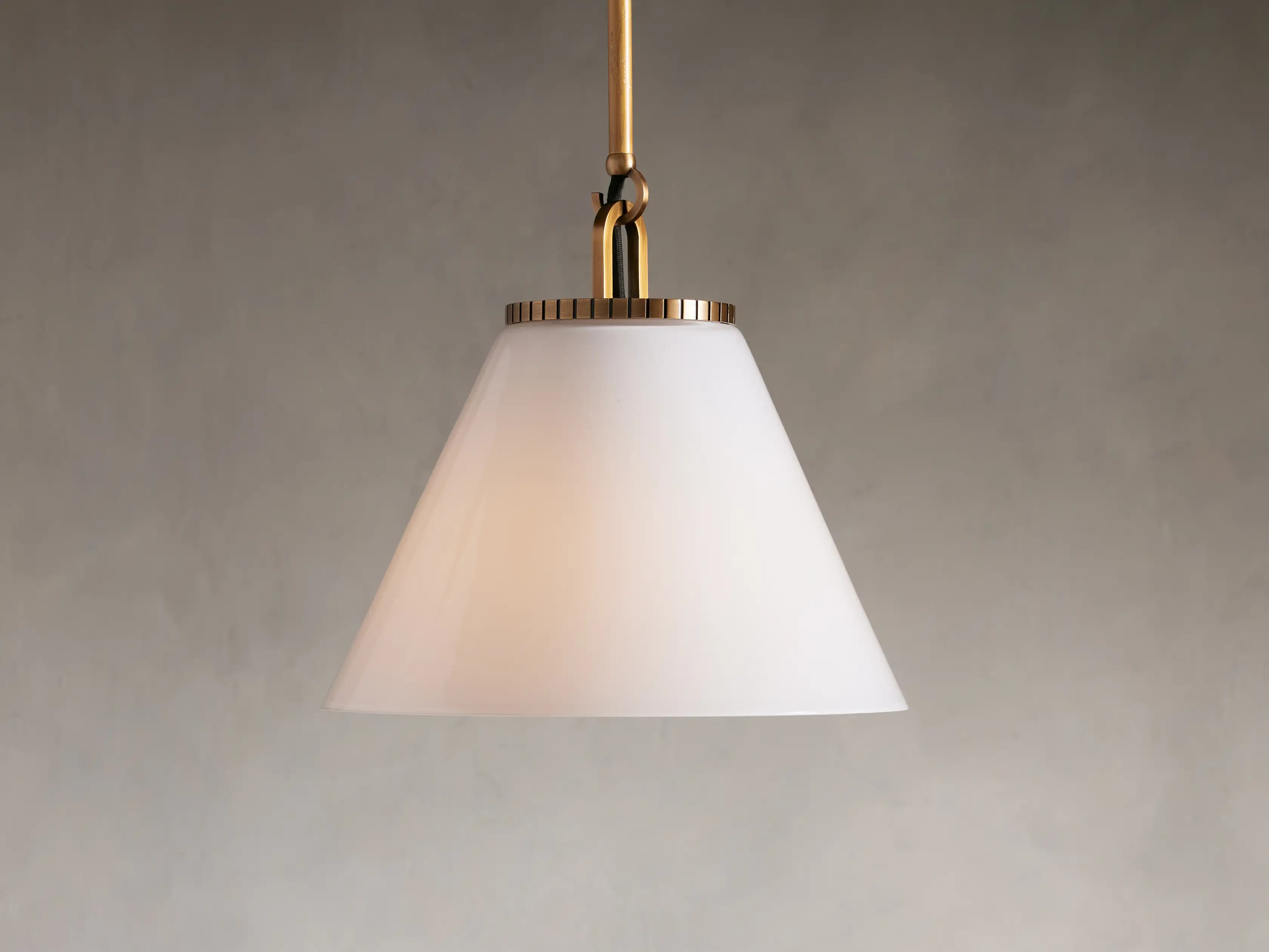 Wescott Cone Pendant with Rod | Arhaus