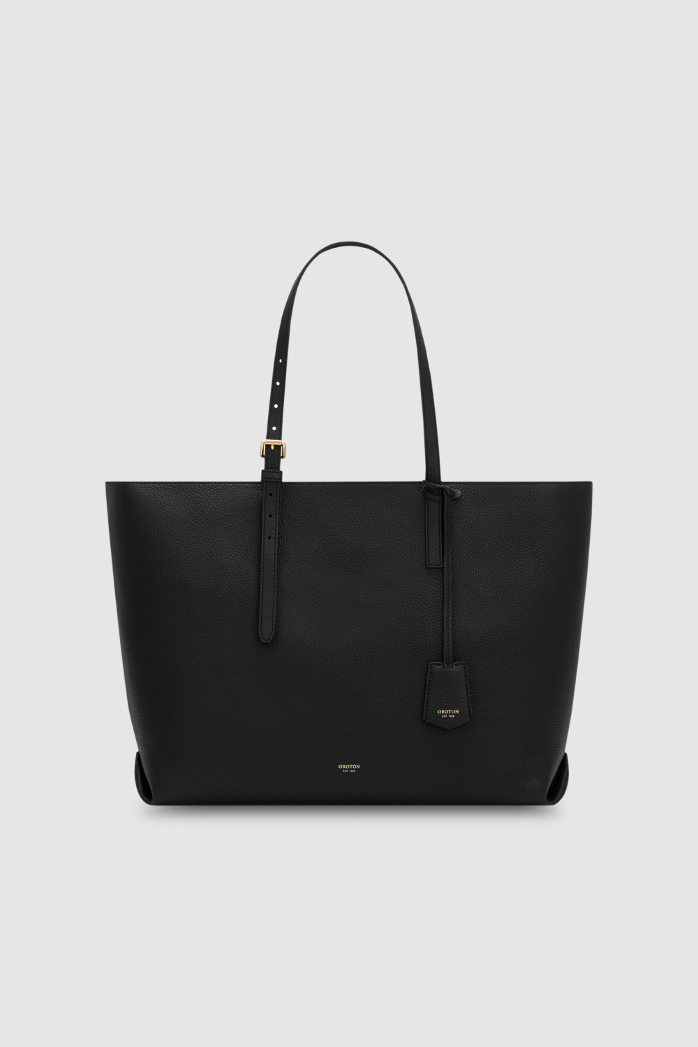 Margot Medium Zip Tote - Black | Oroton | Oroton