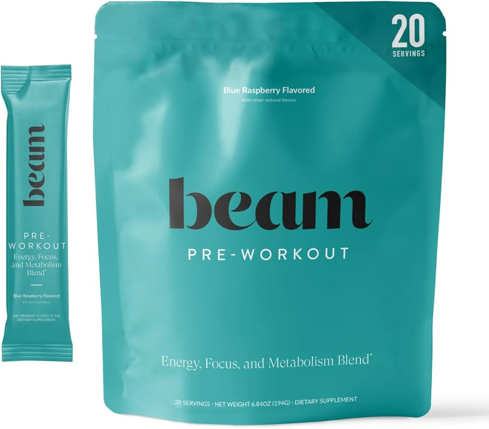 Beam Pre Workout Powder for Energy, Focus & Endurance – Natural Caffeine from PurCaf, Cognizin,... | Amazon (US)