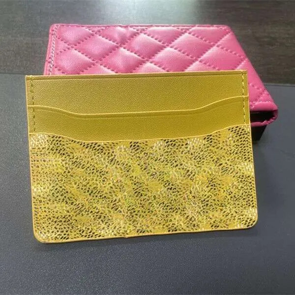 Goy tote Bag European Style Card Bag Designer Multi Slot Wallet Trendy Small Leather Item Integra... | DHGate
