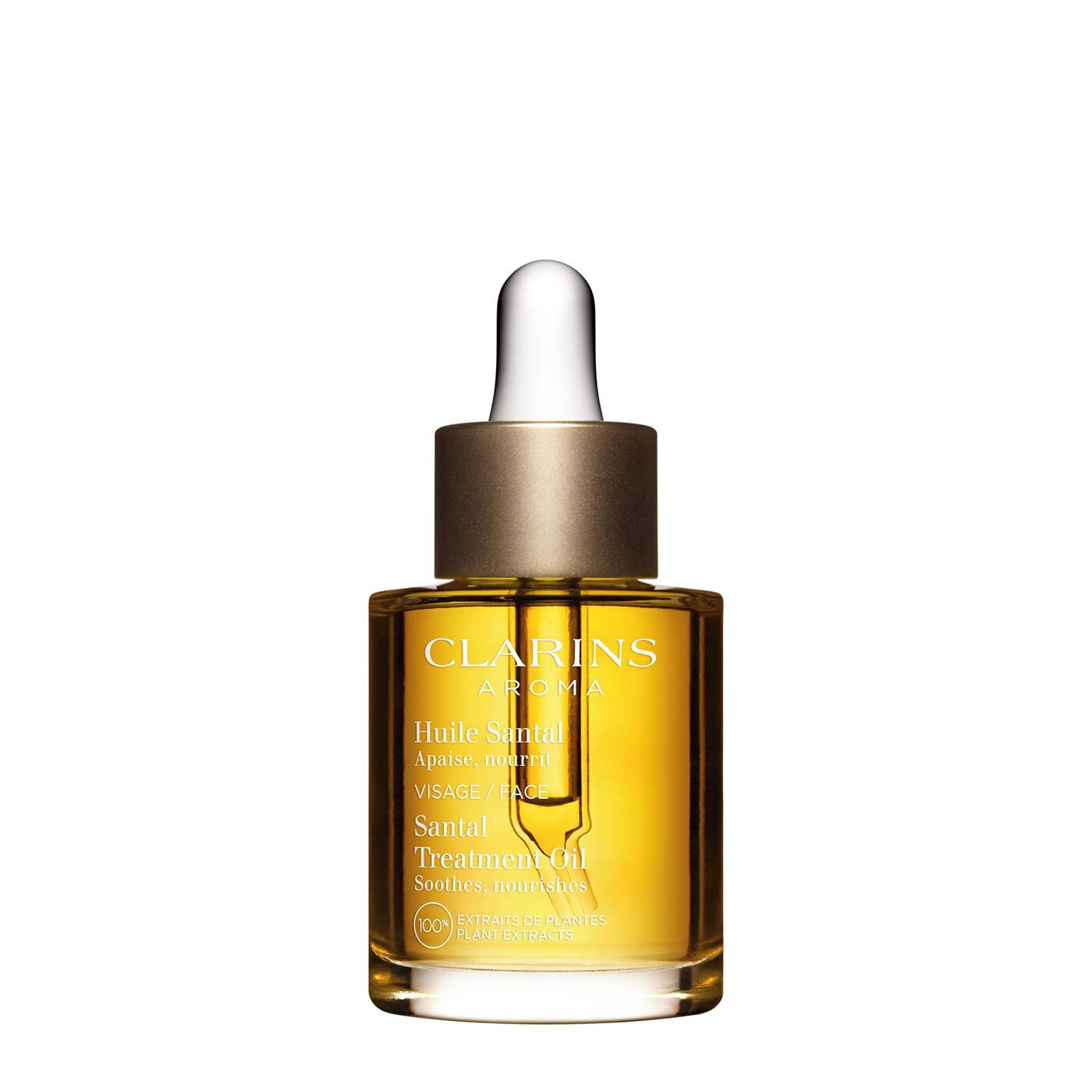 Clarins Santal Soothing Face Treatment Oil for Dry Skin 1 Oz. | Clarins USA