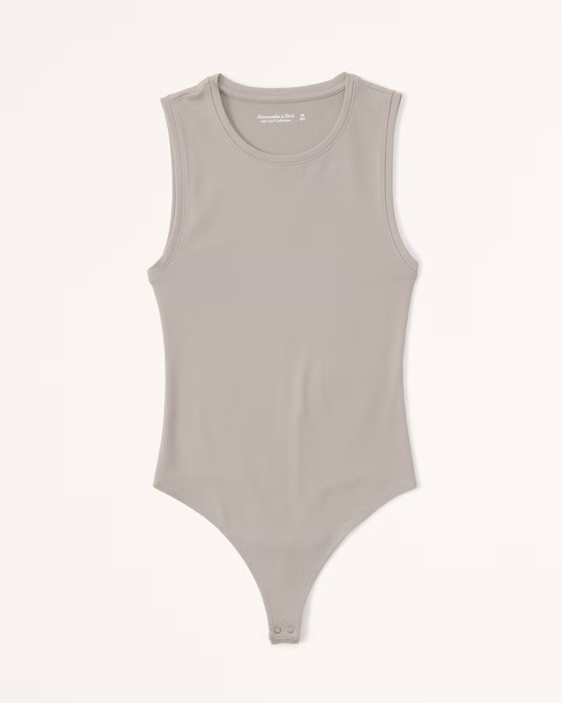 Seamless Fabric Tank Bodysuit | Abercrombie & Fitch (US)