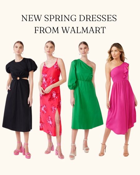 New spring dresses from Walmart! All under $40! 

#LTKunder50 #LTKFind