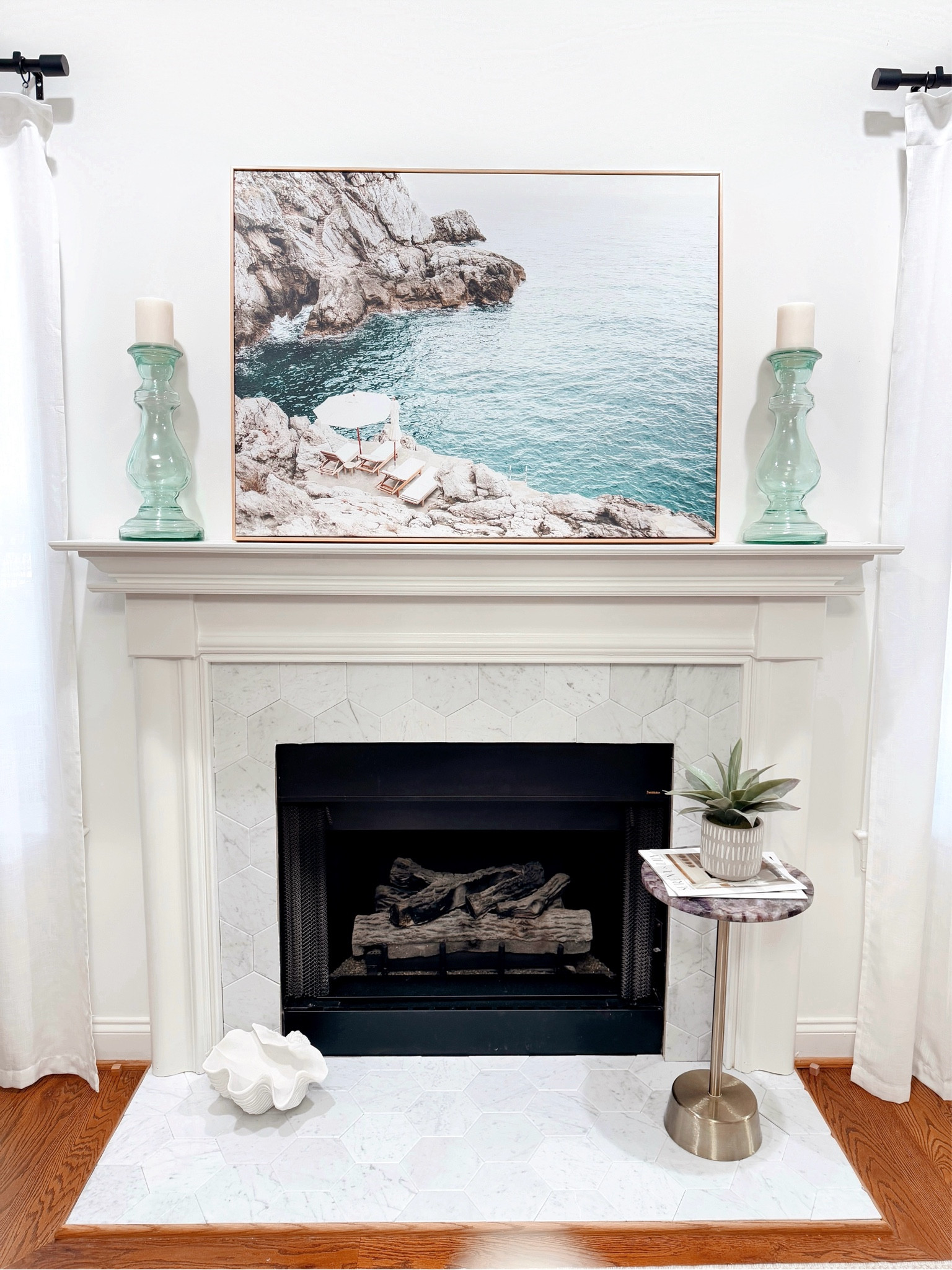 My office fireplace 🩵

Home decor, fireplace, home

#LTKHome #LTKFindsUnder100 #LTKStyleTip