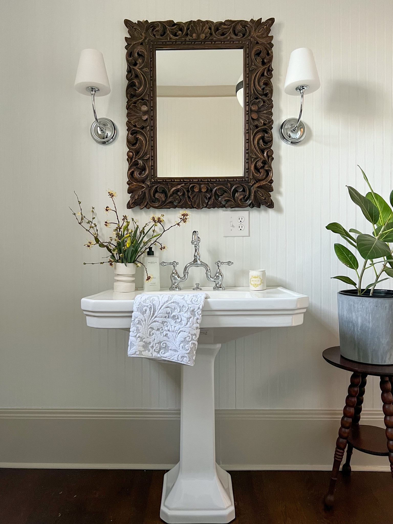 The downstairs bathroom 

#LTKhome