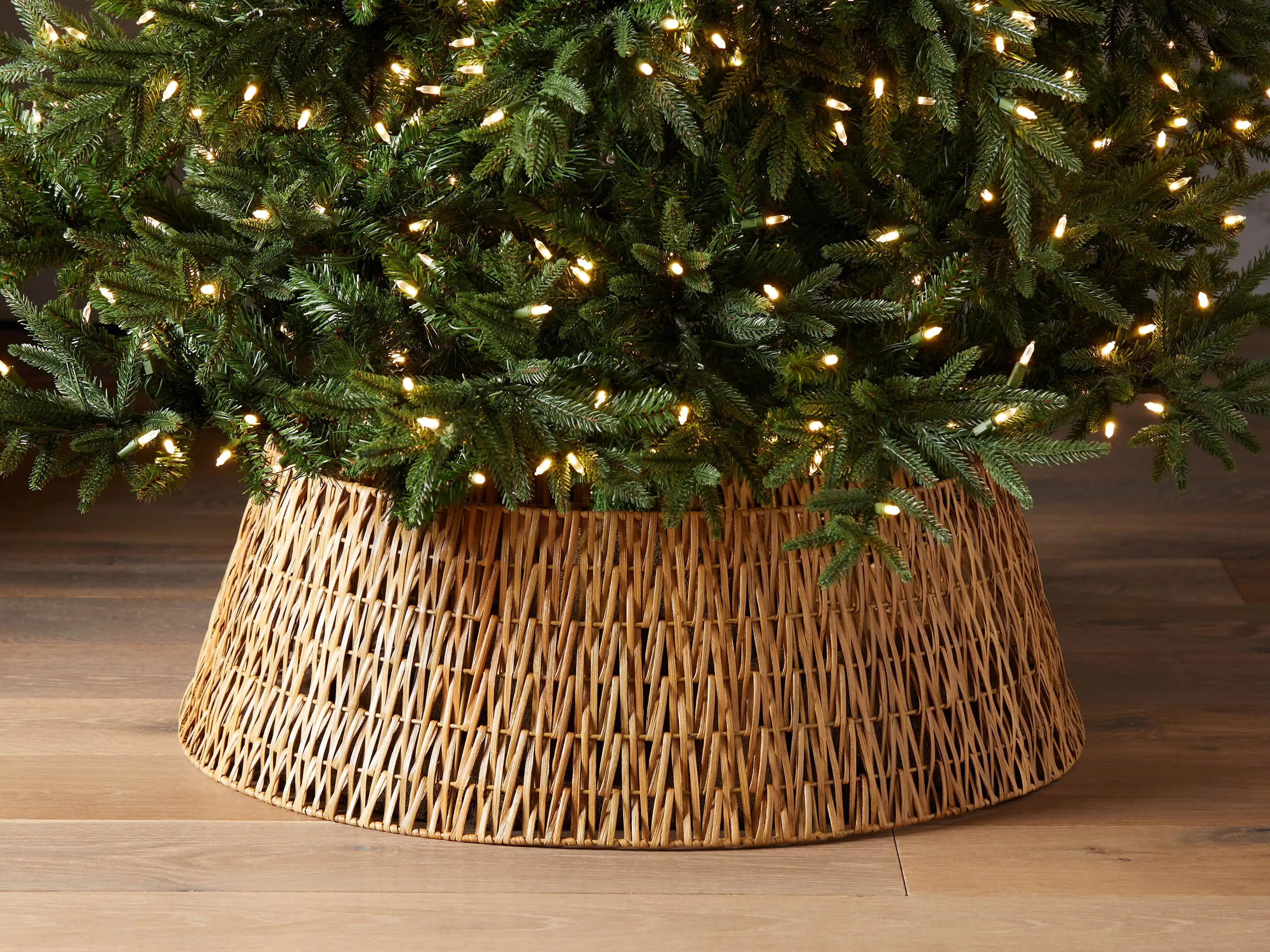 Rattan Tree Collar | Arhaus | Arhaus