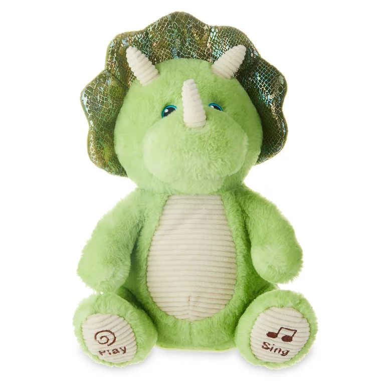 Spark Create Imagine Musical & Talking Dino Plush Toy, 14.5", Green for all ages | Walmart (US)