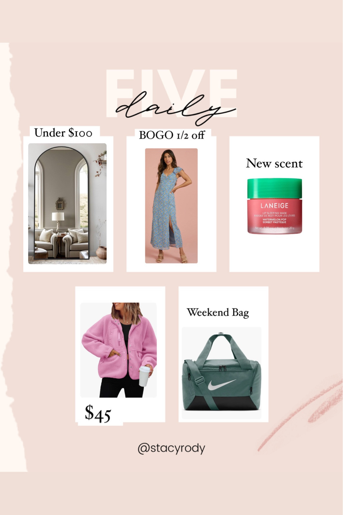 Daily five deals 

#LTKFindsUnder50 #LTKBeauty #LTKStyleTip