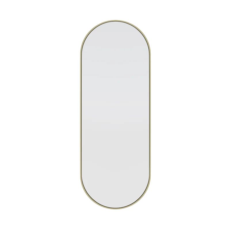 Chalisa Oval Metal Wall Mirror | Wayfair Professional
