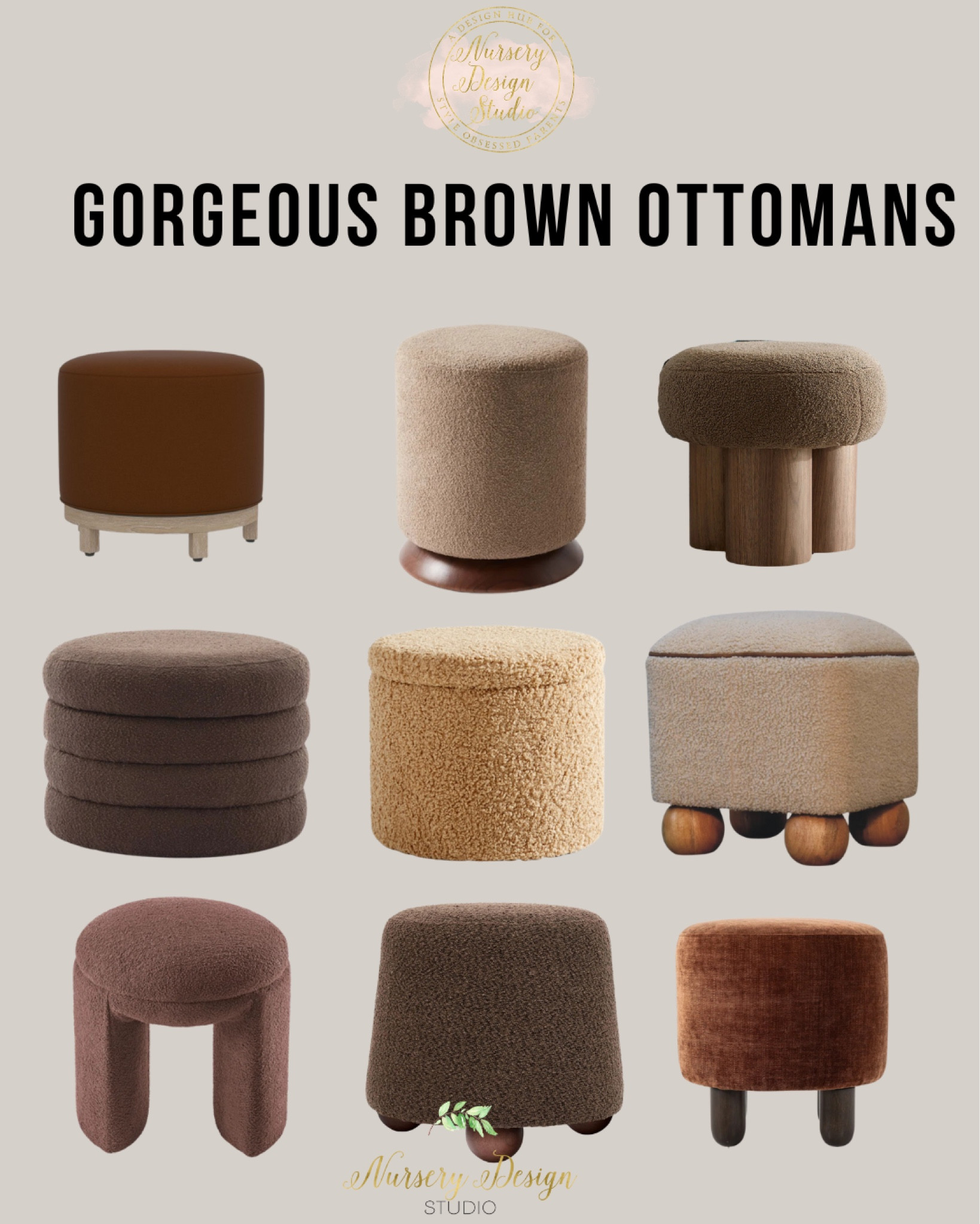 Gorgeous brown ottomans 

Brown decor, brown storage, brown stool, brown ottoman 

#LTKSaleAlert #LTKHome #LTKCyberWeek
