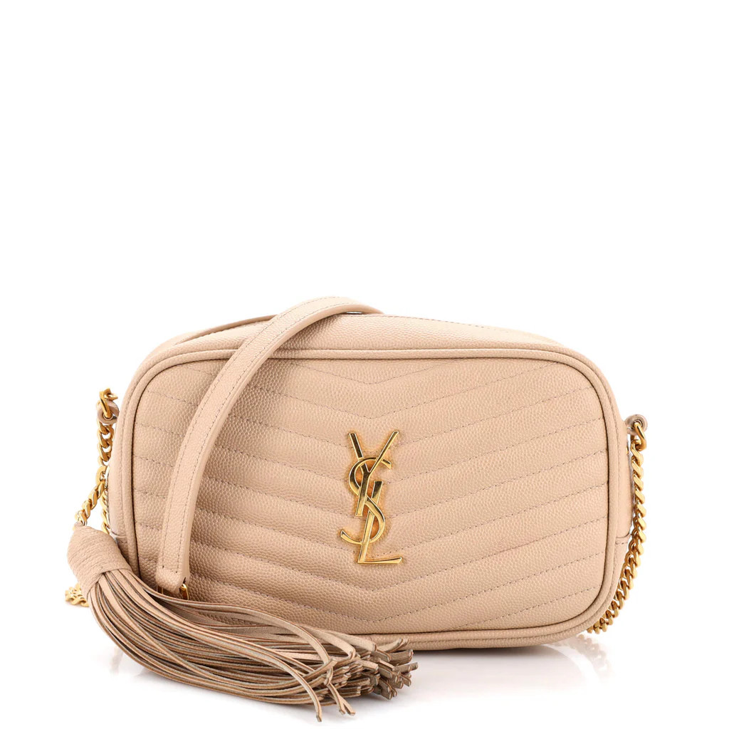 Lou Camera Bag Matelasse Chevron Leather Mini | Rebag