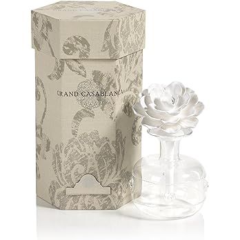 Zodax Grand Casablanca Porcelain Diffuser, White Rose Fragrance | Amazon (US)