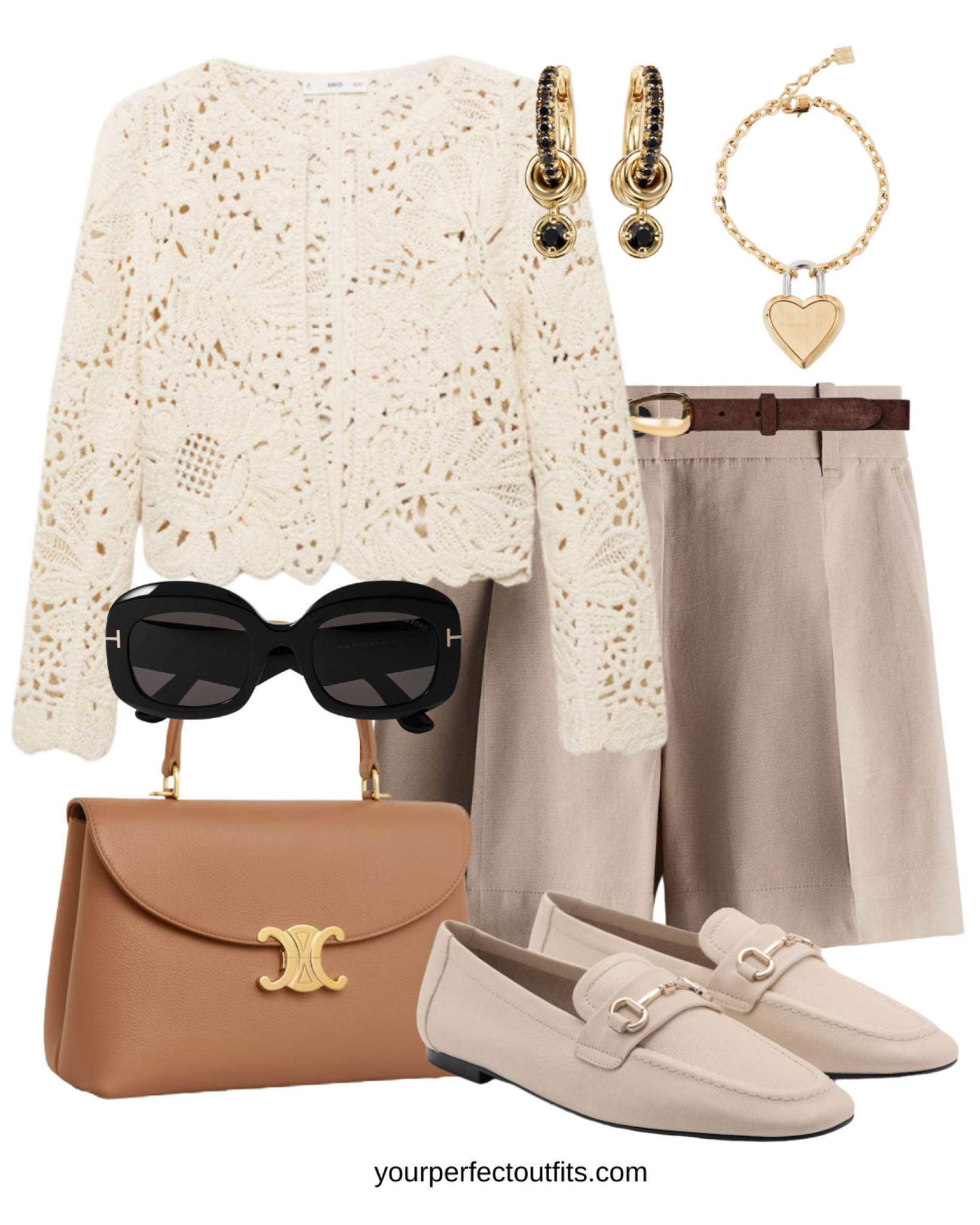 Elegant spring and summer look with a beige short 

#LTKActive #LTKSeasonal #LTKSummerEdit