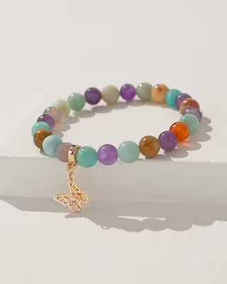 Matted Beaded Stretch Bracelet | Chico's