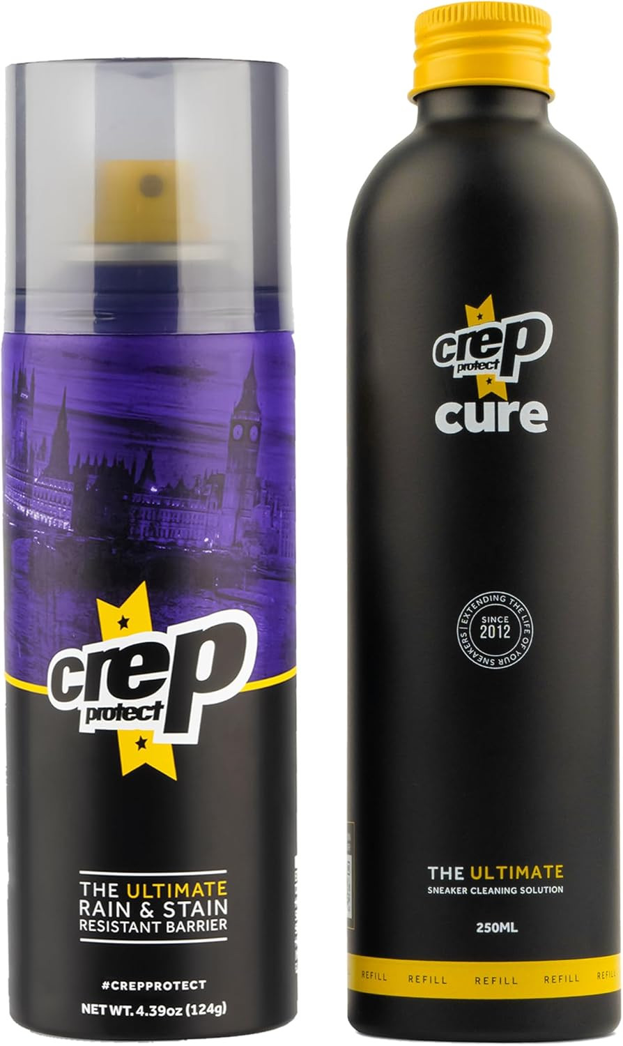 Crep Protect Shoe Protector Spray & CURE Sneaker Cleaner - Ultimate Sneaker Cleaning Refill | Amazon (US)