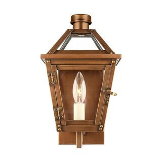 Generation Lighting Hyannis Copper Outdoor Hardwired Extra Small Wall Lantern Sconce with No Bulb... | The Home Depot