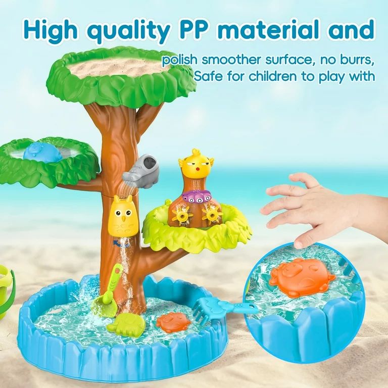 YoYfun Sand Water Table for Toddlers, Sand and Water Play Tree, Summer  Activity Sensory Tables O... | Walmart (US)
