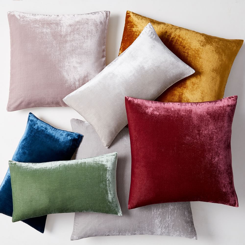Lush Velvet Pillow Covers | West Elm (US)