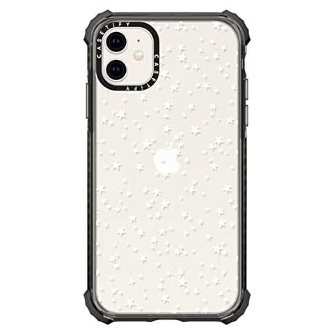 CASETiFY Impact Case for iPhone 11 - White Star Night - Clear Black | Amazon (US)