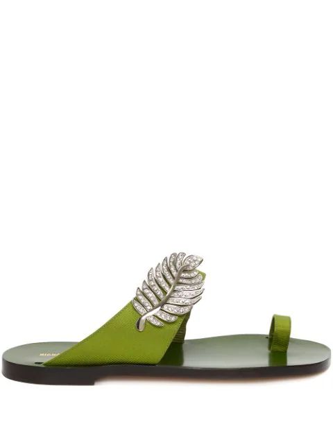 Monstera Capri sandals | Farfetch (AU)