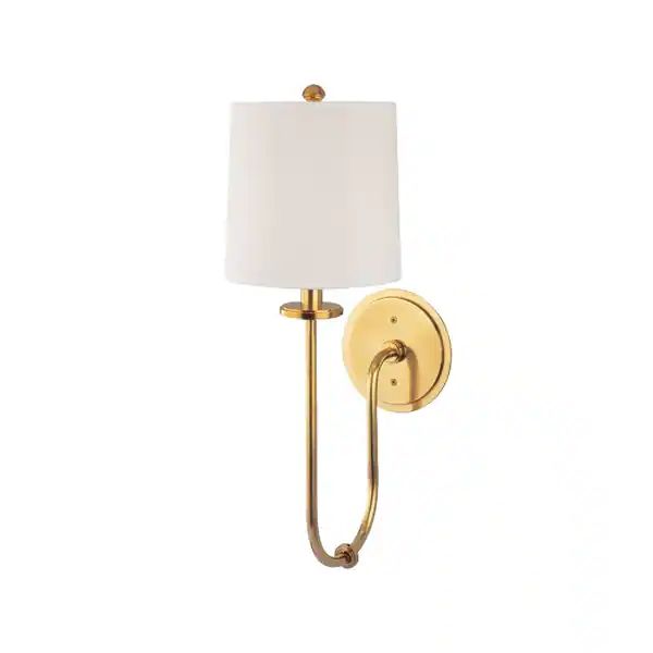 Hudson Valley Jericho 1-light Wall Sconce - Overstock - 10610868 | Bed Bath & Beyond