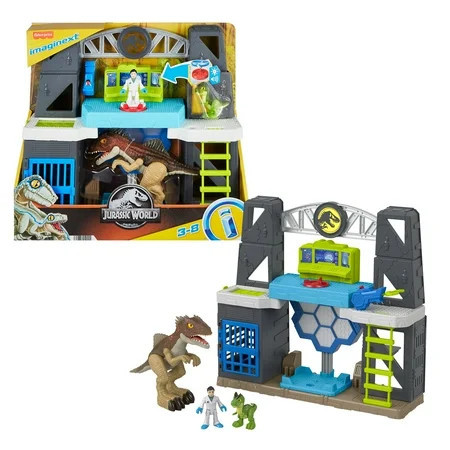 Imaginext Jurassic World Scan & Glow Dino Playset with Lights Sounds & Dinosaur Toys | Walmart (US)