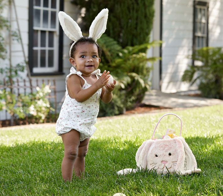 Long-Eared Bunny Easter Treat Bucket | Pottery Barn Kids