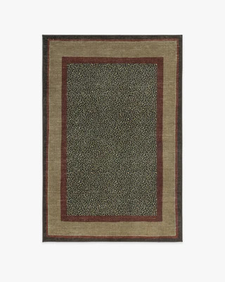 Panthera Tan & Rust Rug by Scalamandré | Ruggable | Ruggable