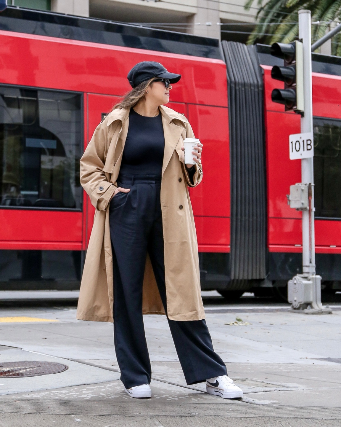 Oversized Nylon Trench Coat curated on LTK