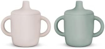 KIDSco. Silicone Sippy Cup and Training Cup for Baby 6 months+ Soft Spout and Handles Unbreakable... | Amazon (US)