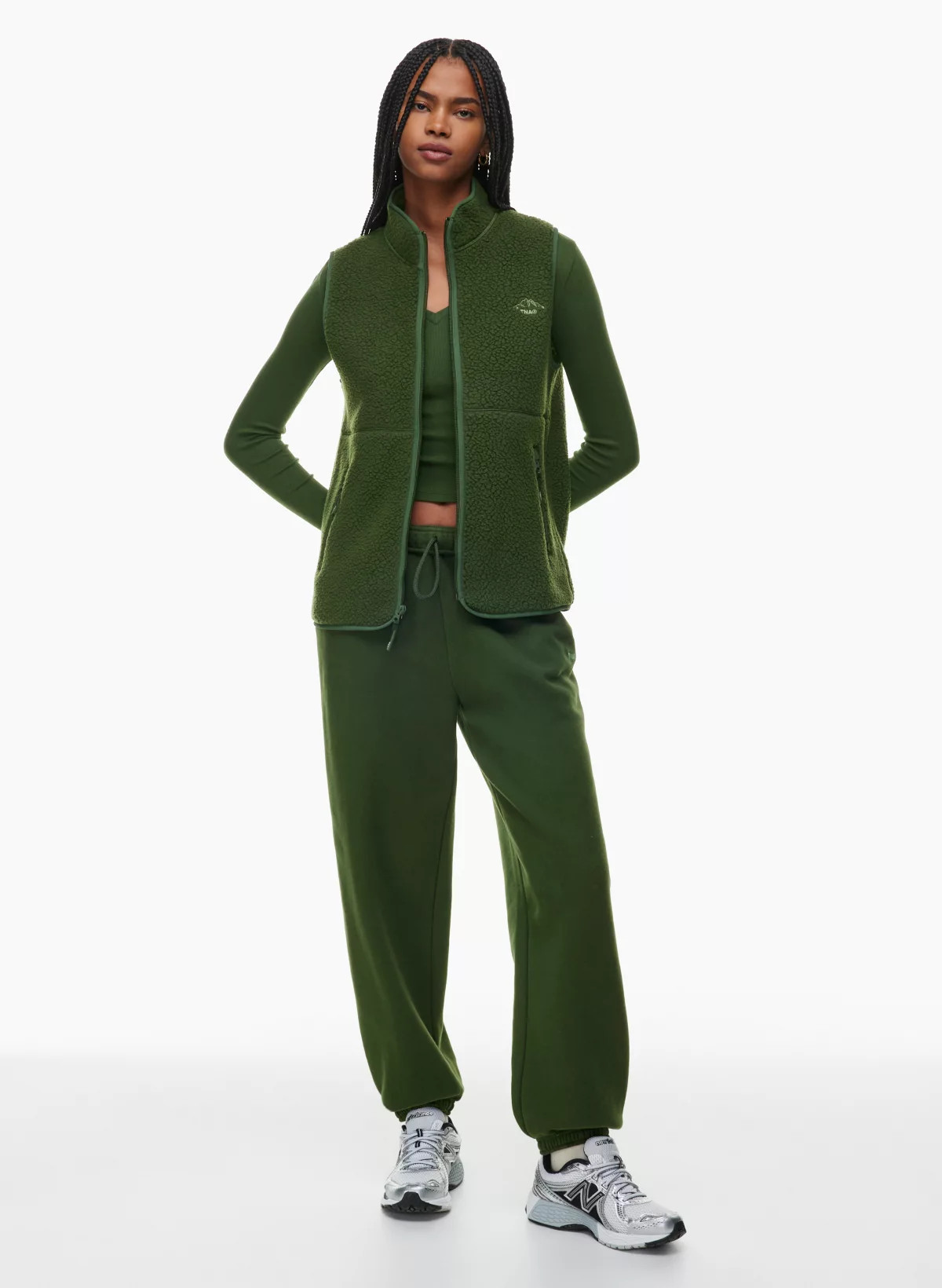 POLARTEC® THERMAL PRO® MOCKNECK VEST | Aritzia
