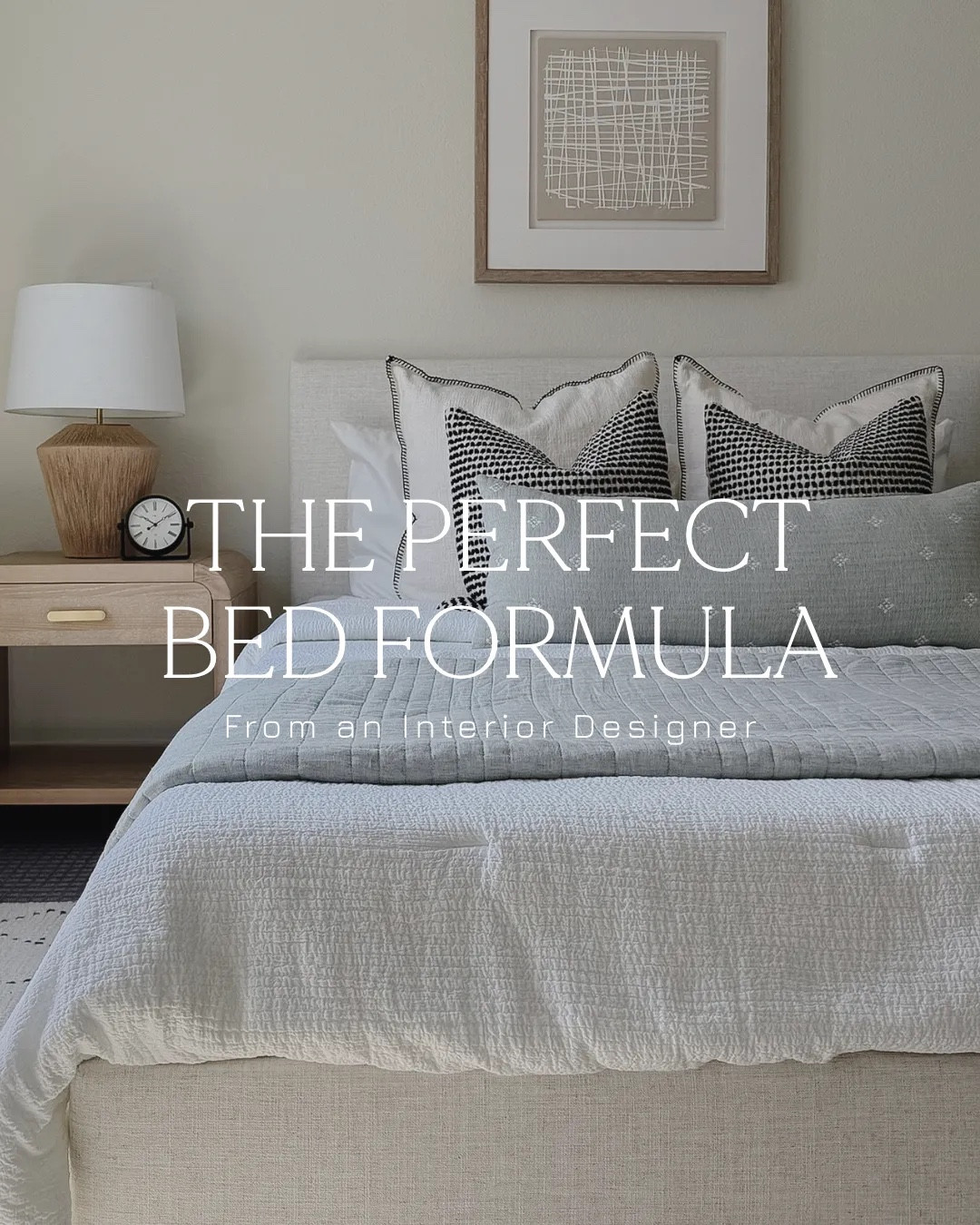 The Recipe for the Perfect Bed ✨ 
Swipe for the breakdown that will make any bed look like it was made by an interior designer → Follow for more interior design tips 🔒 

#InteriorDesign #HomeStaging #InteriorDesigner #DenverRealEstate #DenverInteriorDesigner #DenverStaging #HomeDecorInspo #HomeDecor #VacantHomeStaging #InteriorInspiration #HomeRenovation #OwnerOccupiedStaging #RealEstateStaging

#LTKFindsUnder100 #LTKFindsUnder50 #LTKHome
