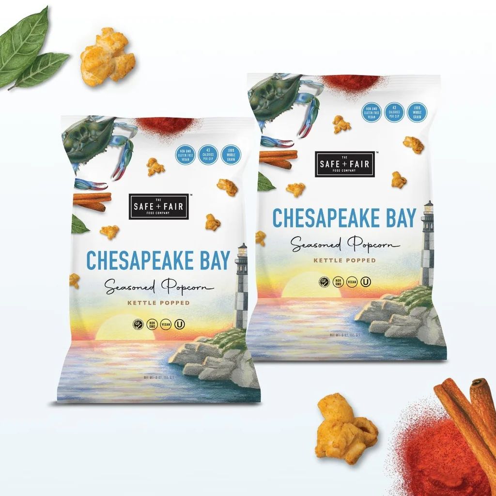 Chesapeake Bay Seasoned Popcorn Pack | Safe + Fair