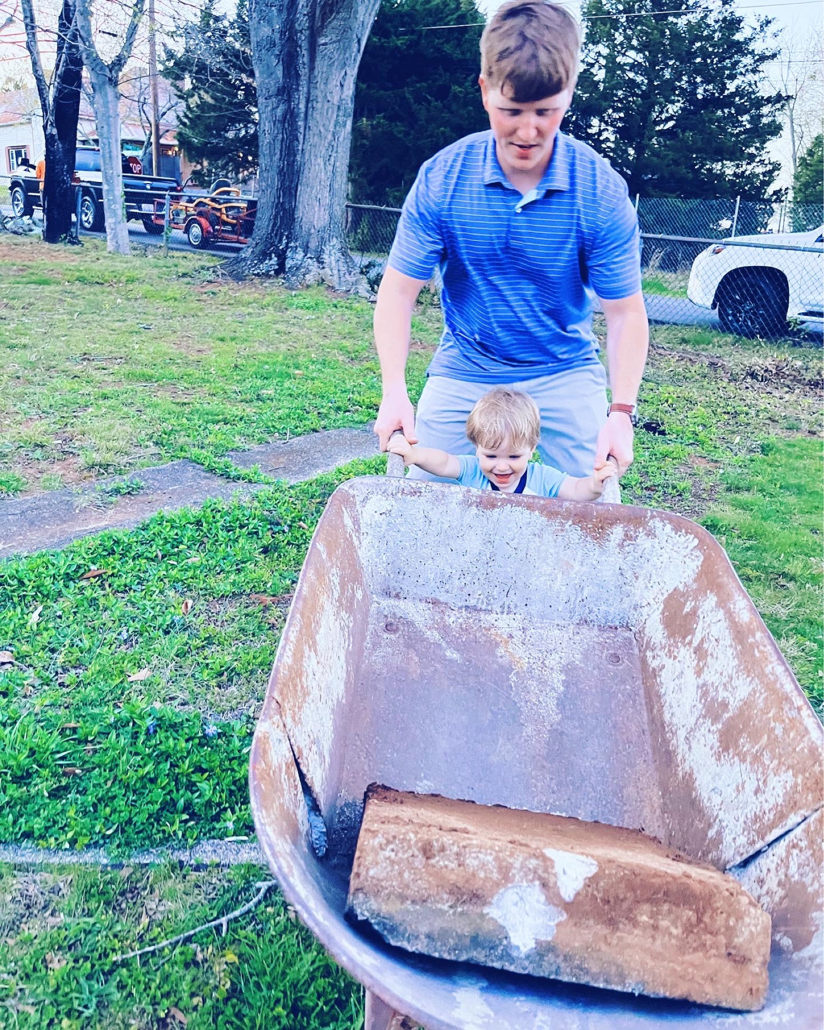 And today marks one whole week  since we moved into this sweet little old family farmhouse (that was actually my great grandparents’ 🫶🏽) - we are so grateful to get to live here for this season and “bring it back to life!” 🏡🌾 #homeiswheretheheartis 

It’s been soooo sweet already and special being back in the same little town for this season where so many of my fondest childhood memories were made with my Mamaw & Papaw - and such a gift getting to make some sweet memories with my own baby boy here now, too! 🥹👼🏼 We have been enjoying the gorgeous mountain sunrise coffee views ☕️🌅, exploring all around town 🏫, playing with cousins who live up this way 🥰, loving the big screened-in front porch with a precious old rocking swing 🤍, discovering the beautiful walking trail right by us that goes right through the cutest little towns 🌿, and spending lots and lots of time outside in the big yard where Judson (& Red 🐶) are in HEAVEN with so much room to run and play (and Judson is loving getting to admire all of the “tractorsssss” across the street 🚜, too - Judson’s new favorite word haha)!! 🌱✨ #chasedreams #newadventures #thankyoulord #oldfamilyfarmhouse #makingmemories #homesweethome #newseasonnewadventures

…

#emilysayswes #judsoncarpentermabry #twentyonemonthsold #twentyonemontholdbaby #twentyonemontholdbabyboy #judsonmonthbymonth #sweetjudson #oursweetboy #oneyearold #oneyearoldbaby #oneyearoldbabyboy #oneyearoldboy #gratefulmotherhood #motherhoodblog #motherhoodblogger #mommyblogger #marchmemories #thesearethedays #liketkit #LTKfamily #LTKbaby #LTKSpring @shop.ltk 