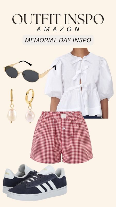 Memorial Day and 4th of July outfit inspo from Amazon! The boxer short trend is so cute! 


#LTKStyleTip #LTKSeasonal